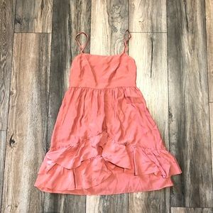 100% Silk Salmon Peach Juicy Couture Dress